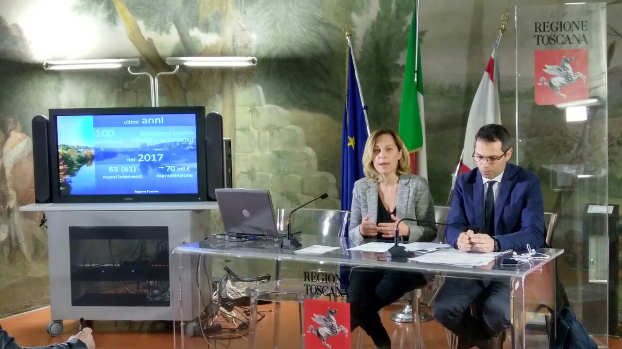Difesa del suolo, opere per 11 milioni nel 2017 in tutta la Toscana