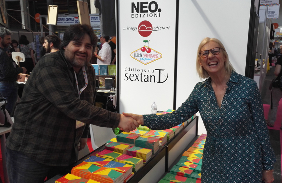 Monica Barni incontra gli editori toscani al Salone del libro