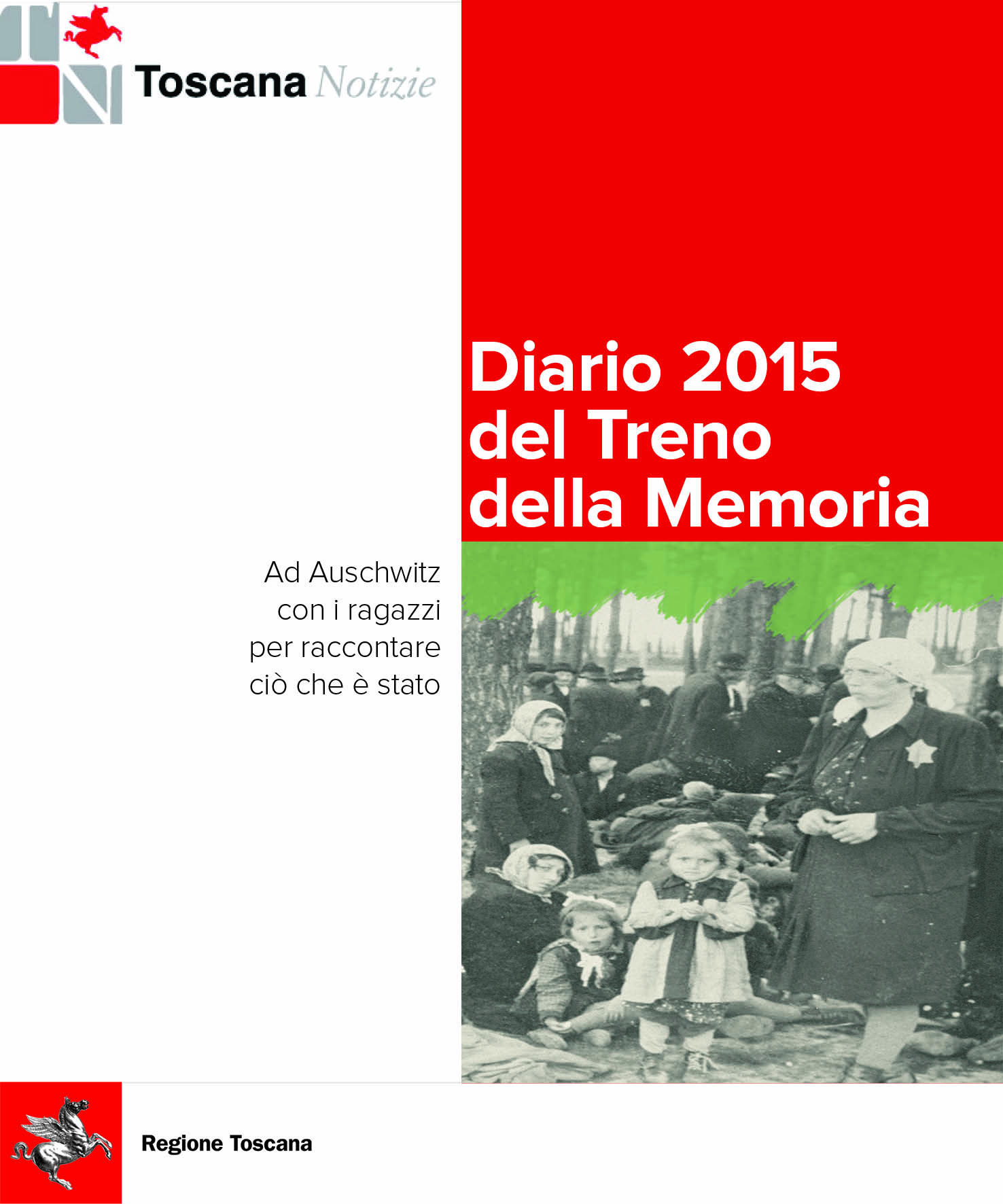 Ebook 'Diario 2015 del Treno della Memoria' - Copertina