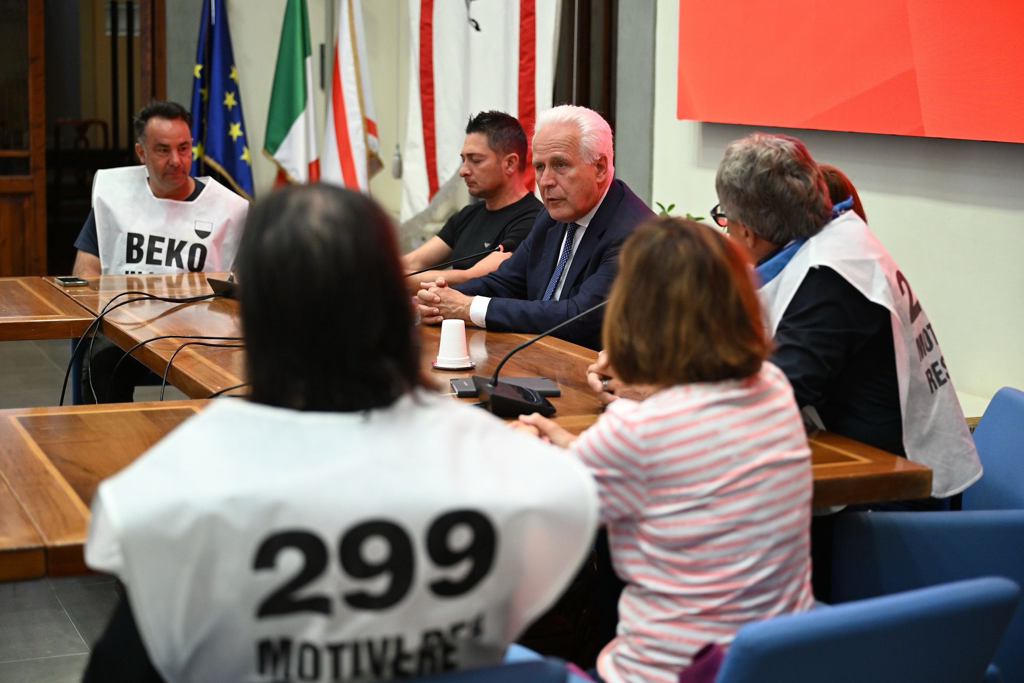 Giani ha incontrato i sindacati e i lavoratori della Beko