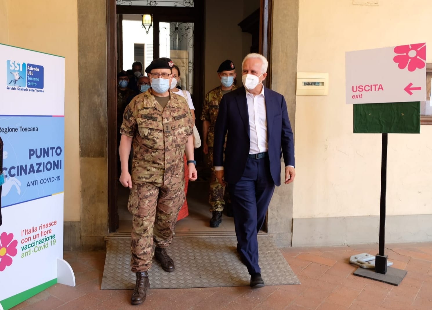 Vaccini Covid, a Firenze nuovo hub per i cittadini presso l'Istituto Geografico Militare