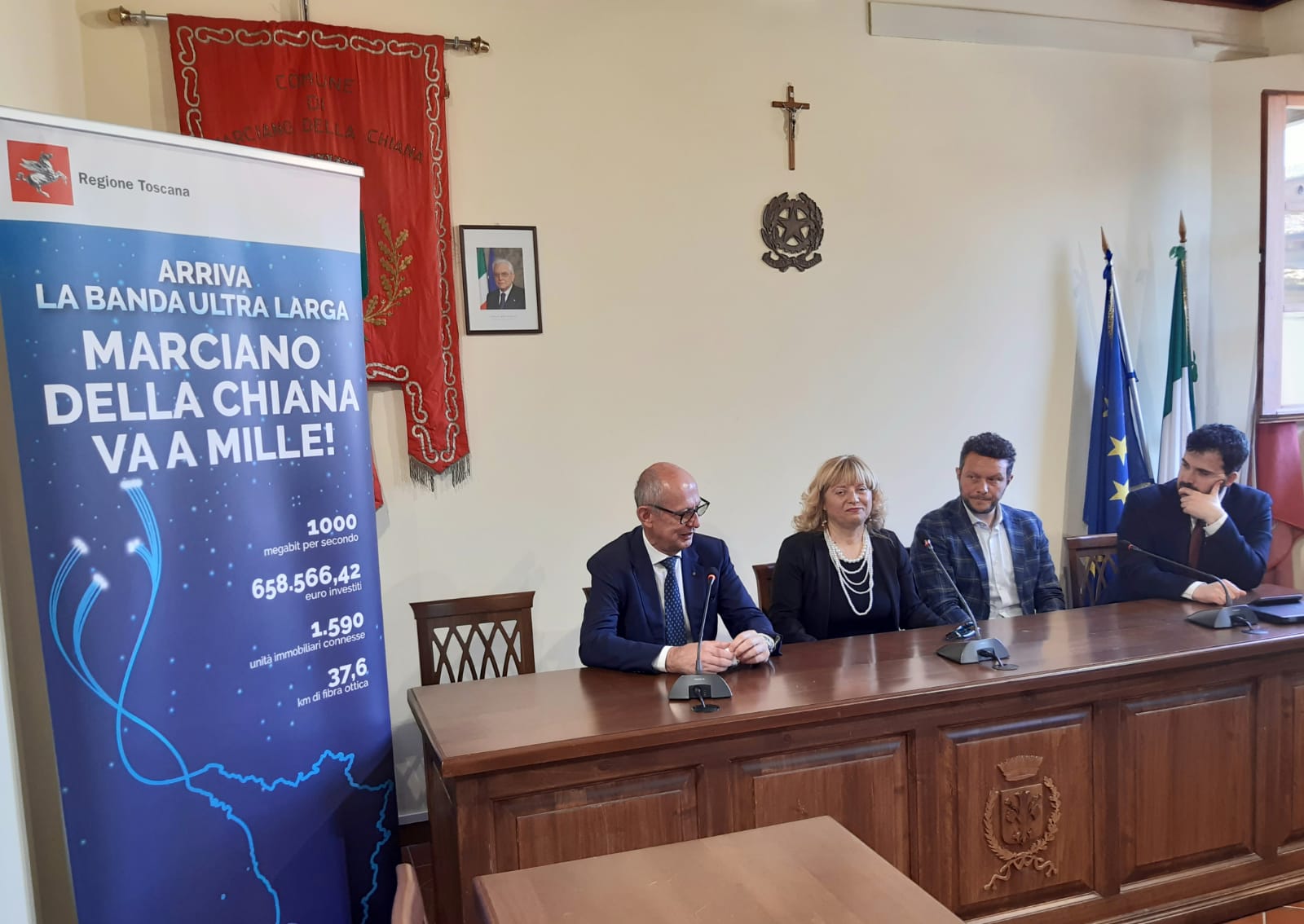 Open Fiber connette Marciano della Chiana alla Banda ultra larga