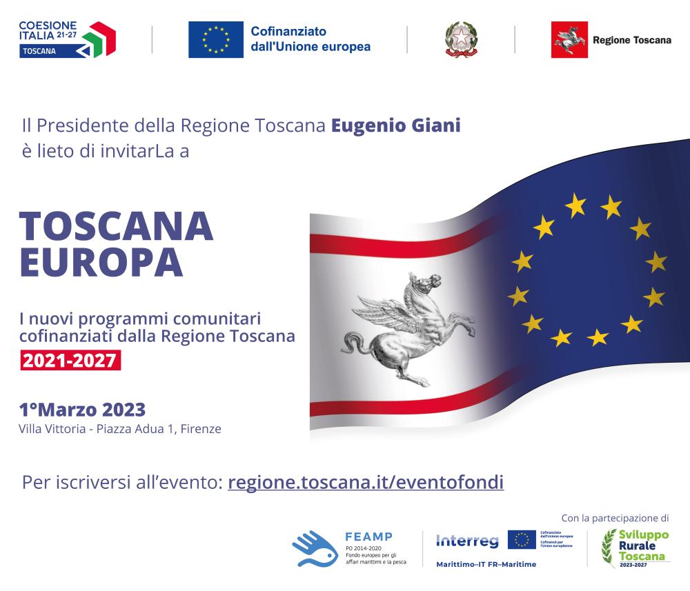 Sostenibile, diffusa, coesa, competitiva: la Toscana nei programmi Fse+ e Fesr