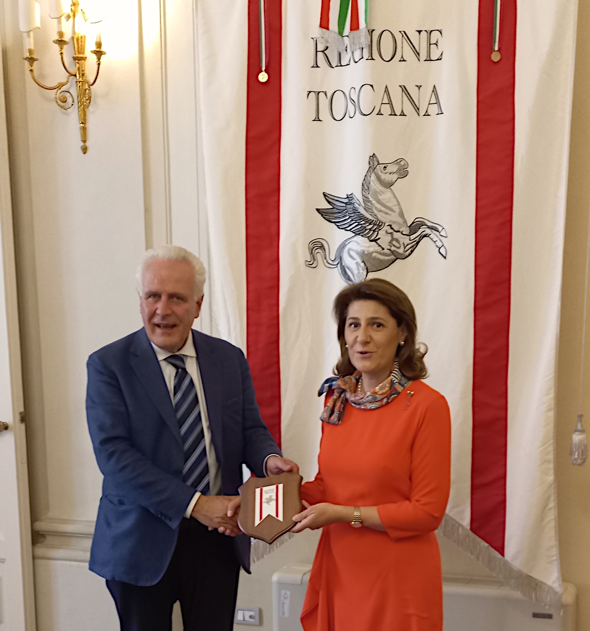 Toscana e Romania, Giani incontra l’ambasciatrice Gabriela Dancau