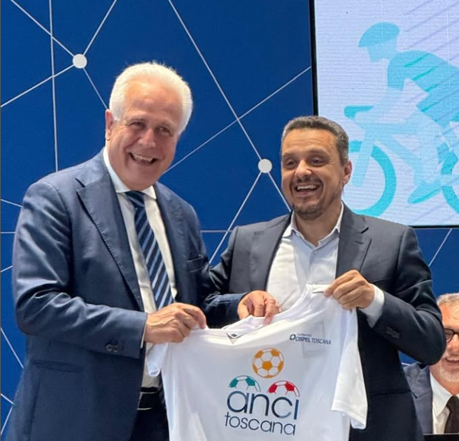 Giani a Coverciano all'Assemblea dei sindaci, dedicata al tema dello sport per tutti