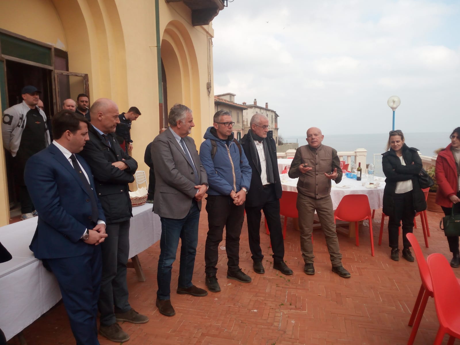 Gorgona, l'assessore Ceccarelli inaugura il collegamento passeggeri per l'Isola