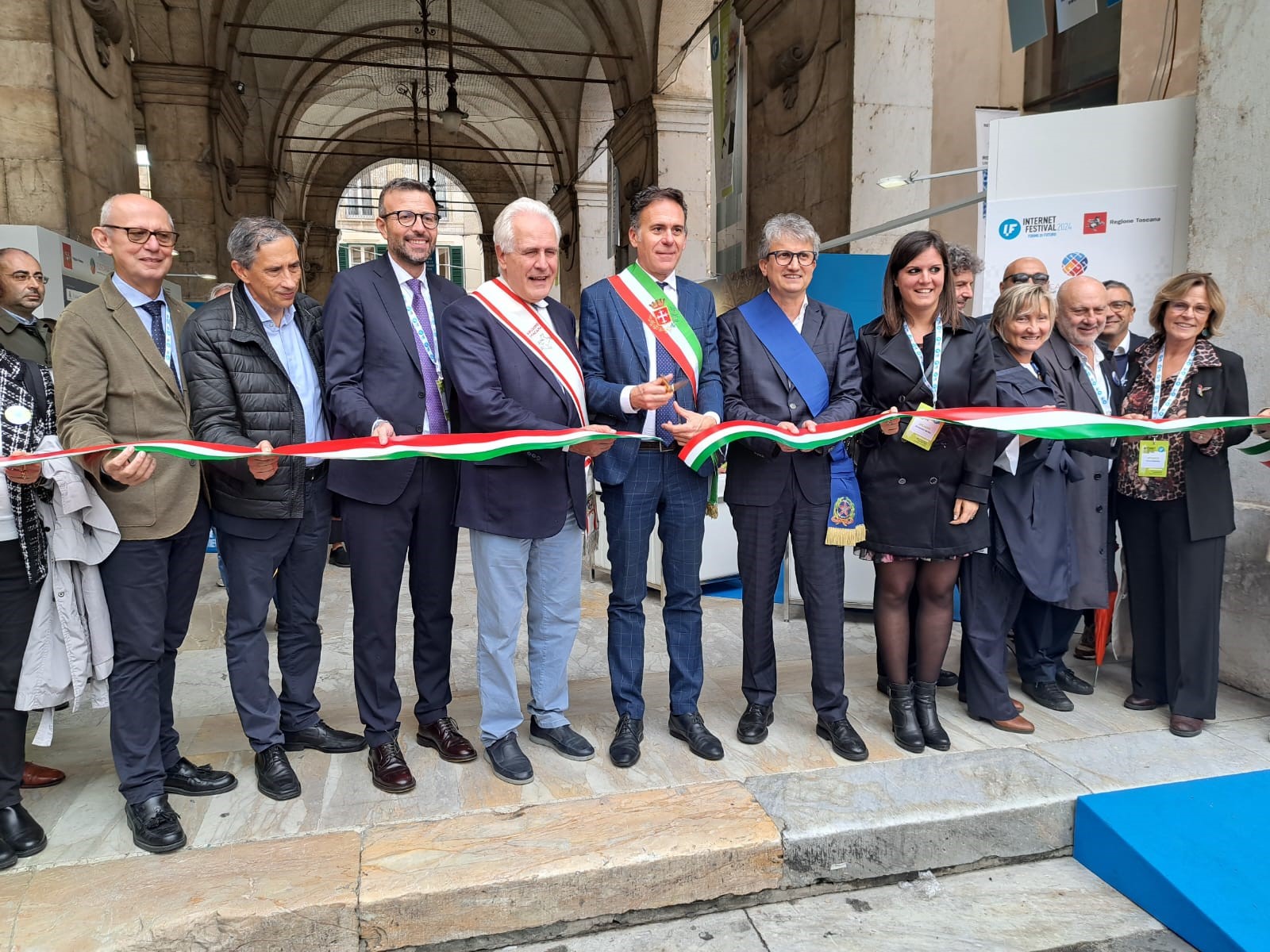 Internet Festival, Giani a Pisa con Ciuoffo e Nardini:'Potenzieremo infrastrutture digitali'