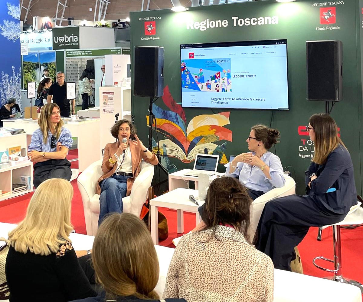 Al Salone di Torino sbarca 'Leggere: Forte!', chiave toscana per diffondere lettura a scuola