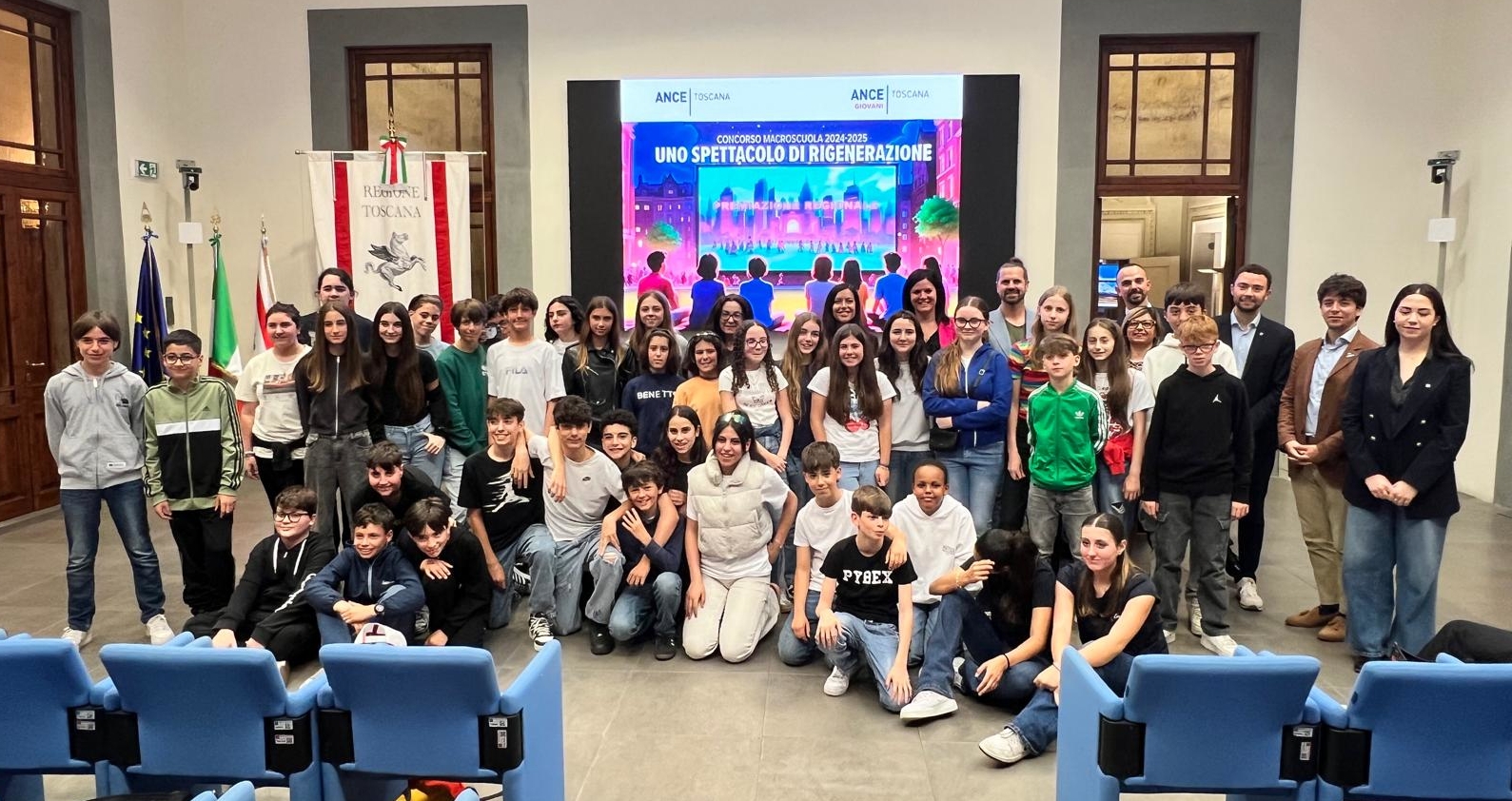 Macroscuola, Nardini premia le classi vincitrici del concorso di rigenerazione urbana