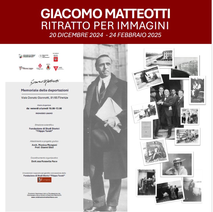 Memoriale delle deportazioni, ‘Ritratto per immagini’ di Matteotti, Giani inaugura la mostra