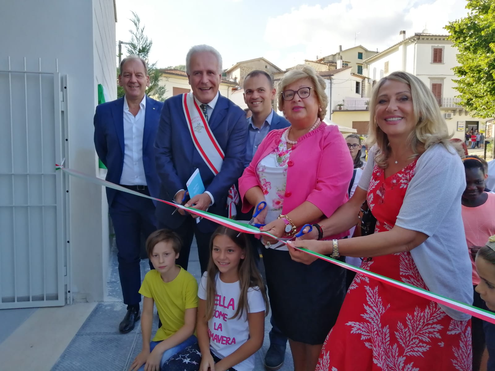 L'assessore Grieco inaugura la scuola primaria Romiti a Montagnana Pistoiese