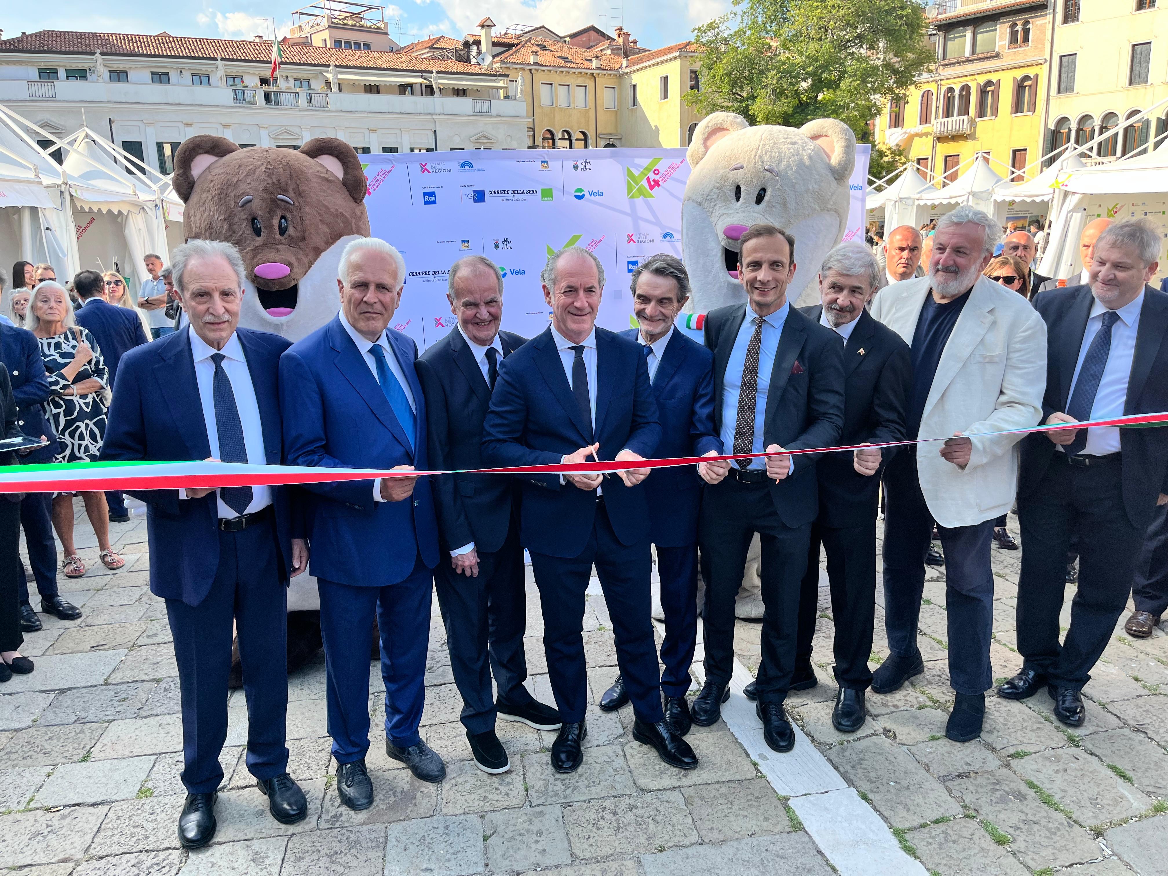 La Toscana al Festival delle Regioni a Venezia, Giani: