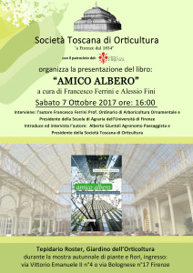 Piante e fiori, due libri sabato 7 ottobre all'Orticoltura