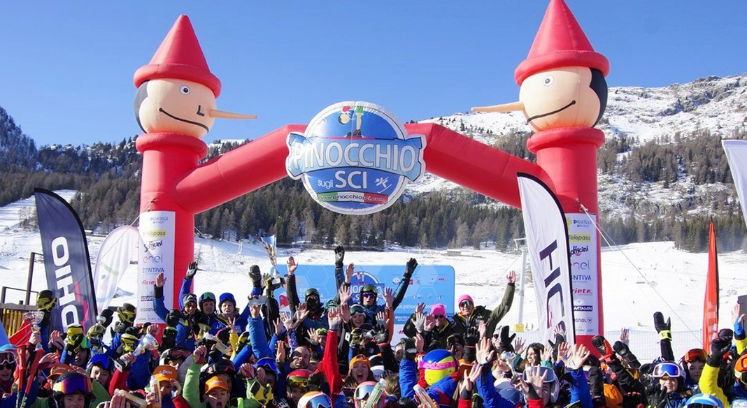 Pinocchio sugli Sci 2025, presentazione delle fasi finali lunedì 3 marzo ore 12:30
