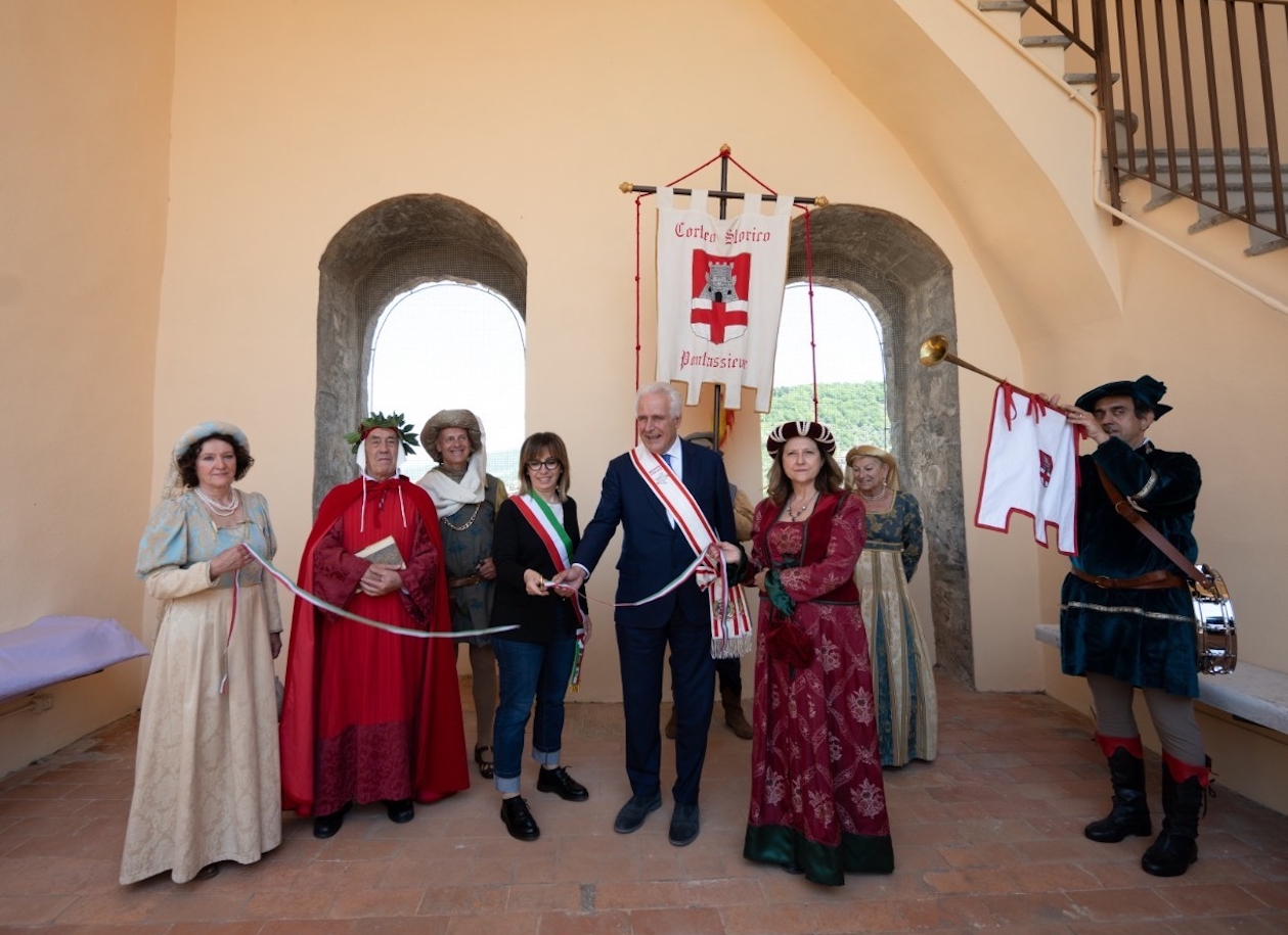 Pontassieve, Giani inaugura apertura al pubblico della Torre dell'Orologio dopo il restauro