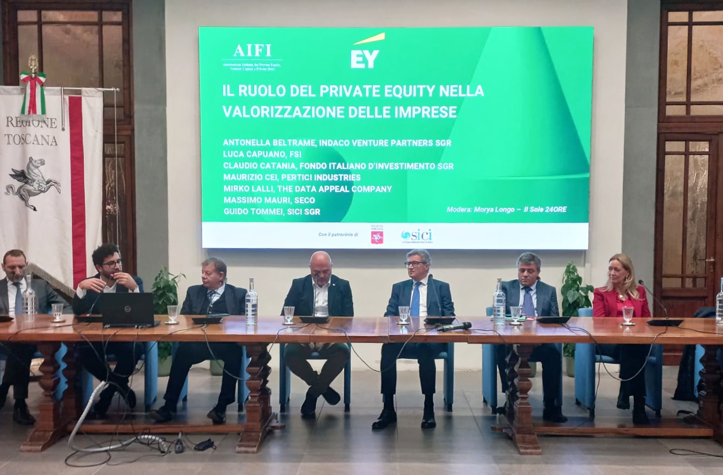 Imprese e private equity, in Regione l’evento di Aifi e EY