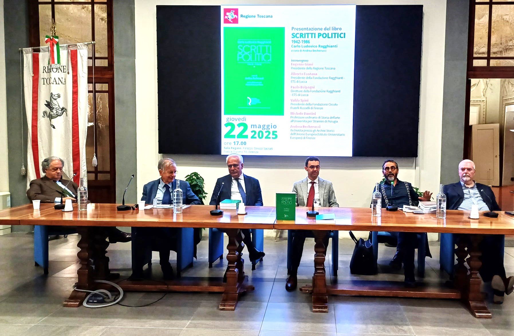 Ragghianti, Giani: “Un impegno civile che ne fa uno dei grandi toscani del XX secolo”