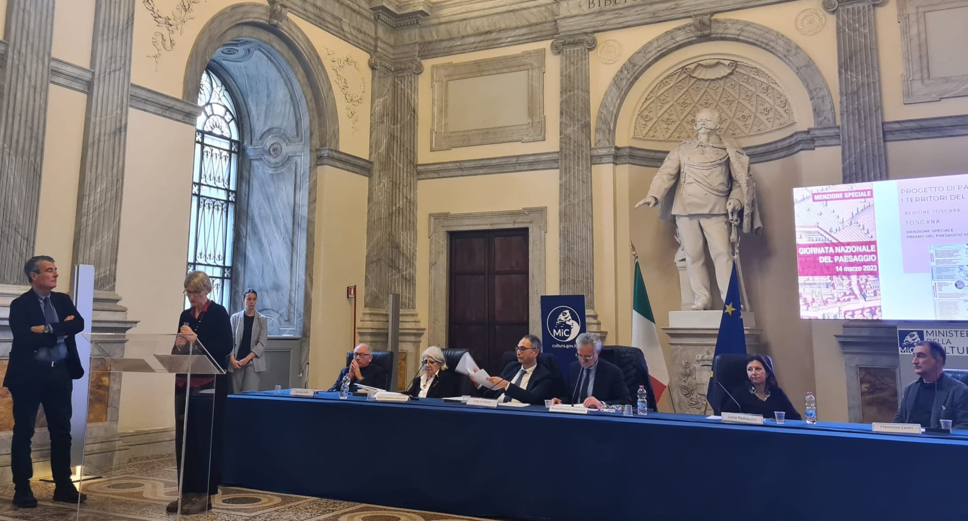 Paesaggio, premiati dal ministero “I territori del Pratomagno”. Baccelli a Roma