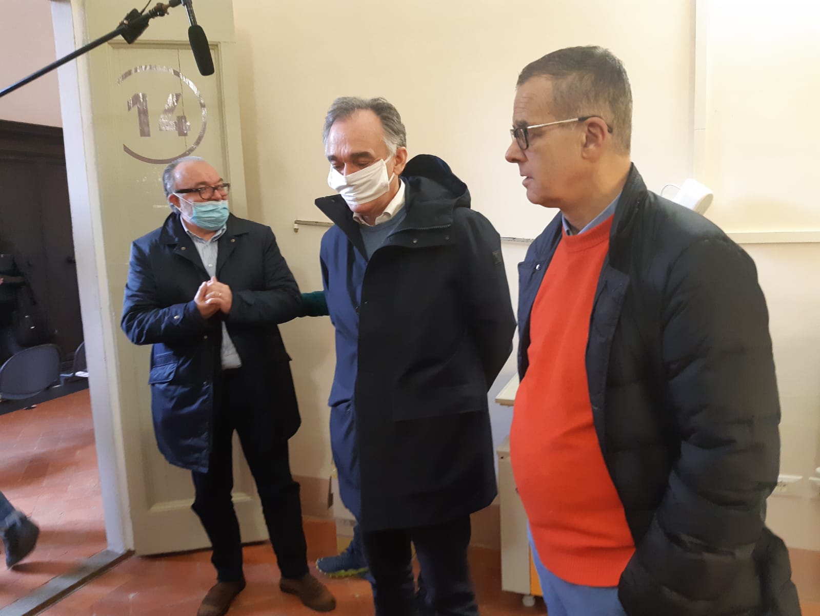 Coronavirus, Rossi a Pistoia per visitare il nuovo reparto di cure intermedie e la CROSS