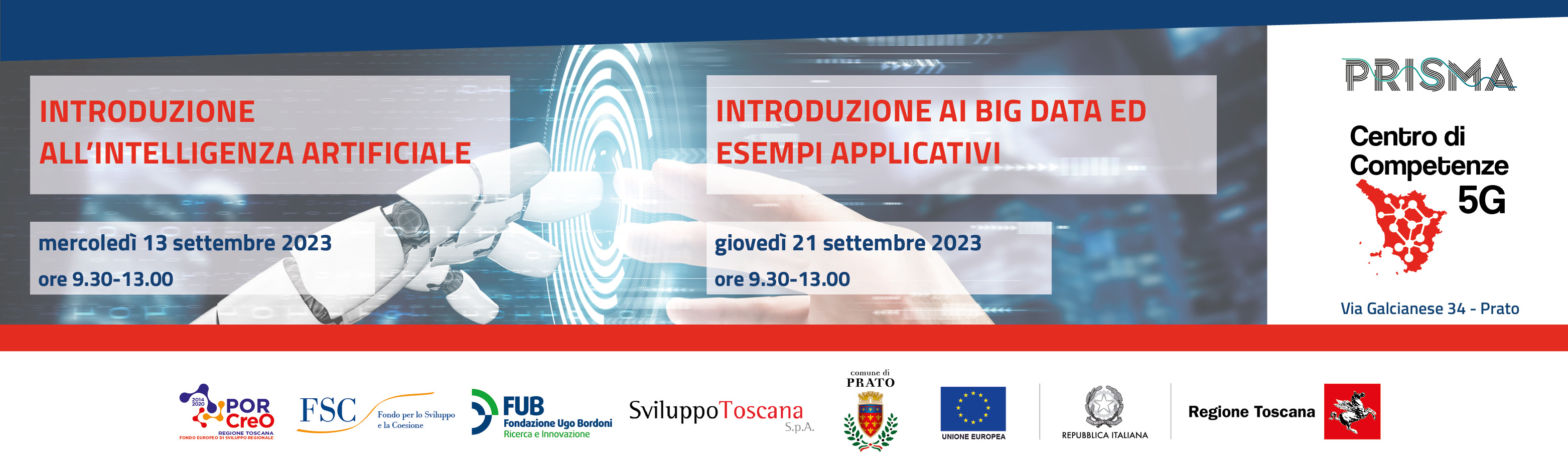 Centro 5G di Prato, il 13 settembre riparte ciclo di seminari sulle nuove tecnologie