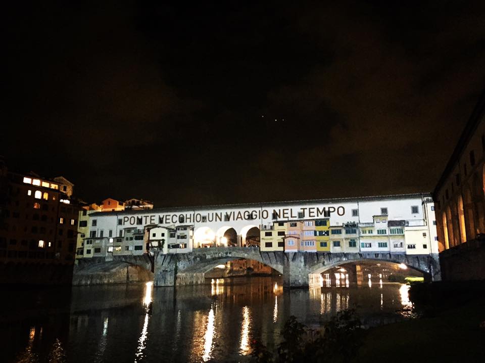 Alluvione, domani proiezioni sul Ponte Vecchio