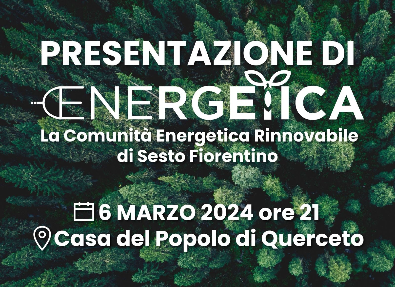 Monni alla presentazione della Comunità energetica di Sesto Fiorentino 