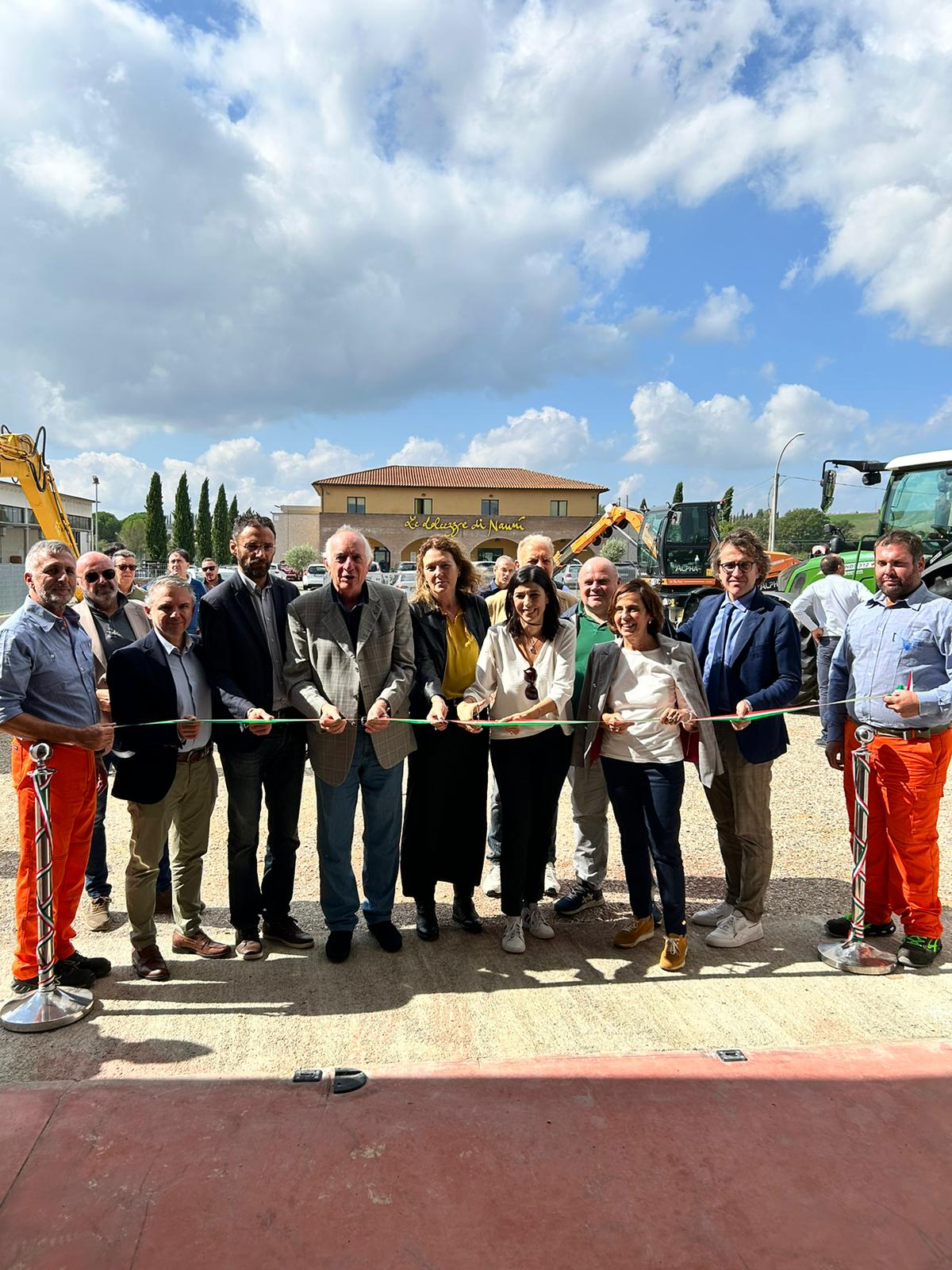 Monni a Ponte d’Arbia inaugura nuova sede Consorzio di bonifica