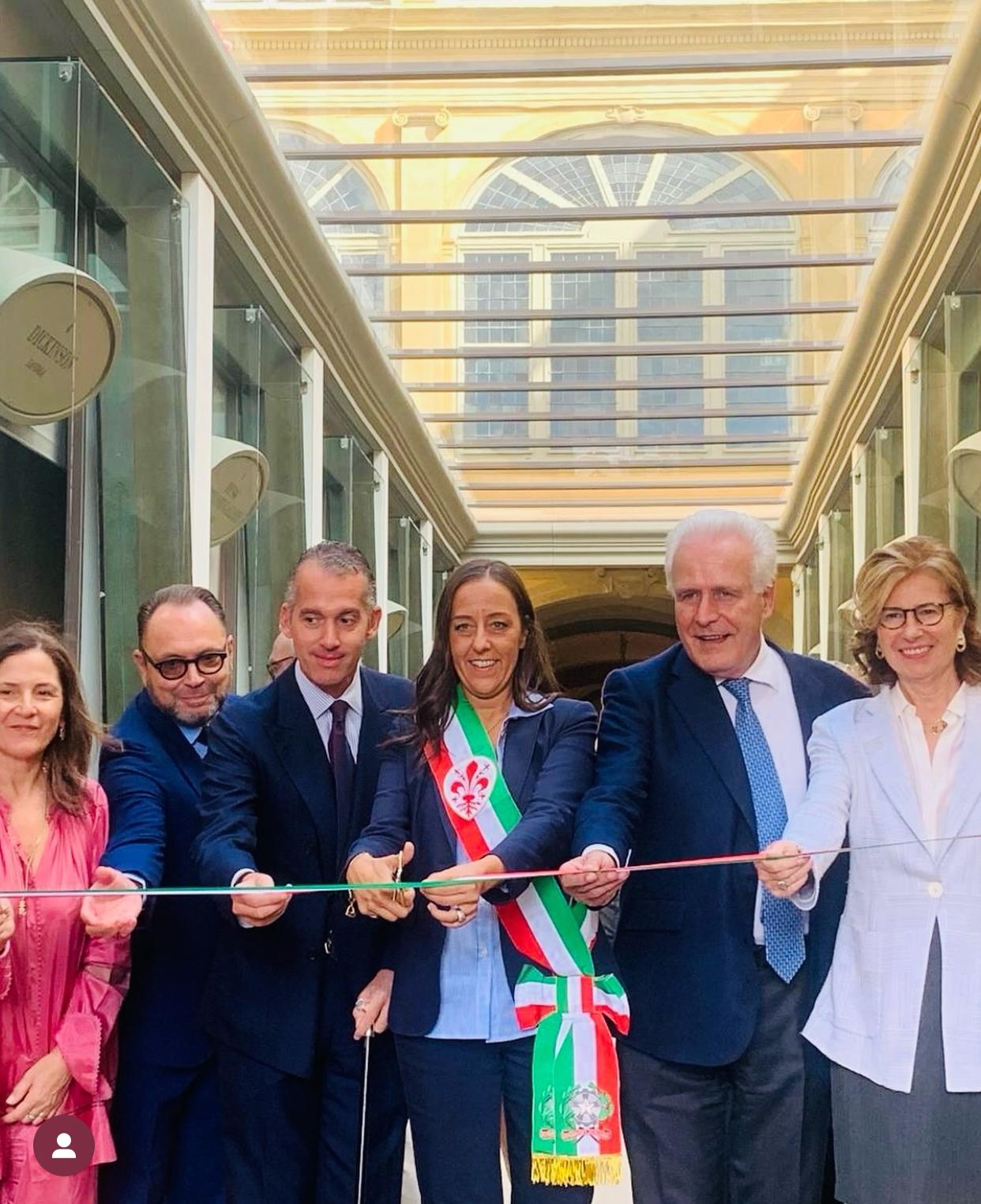 Giani all'inaugurazione della Biennale Internazionale dell’Antiquariato