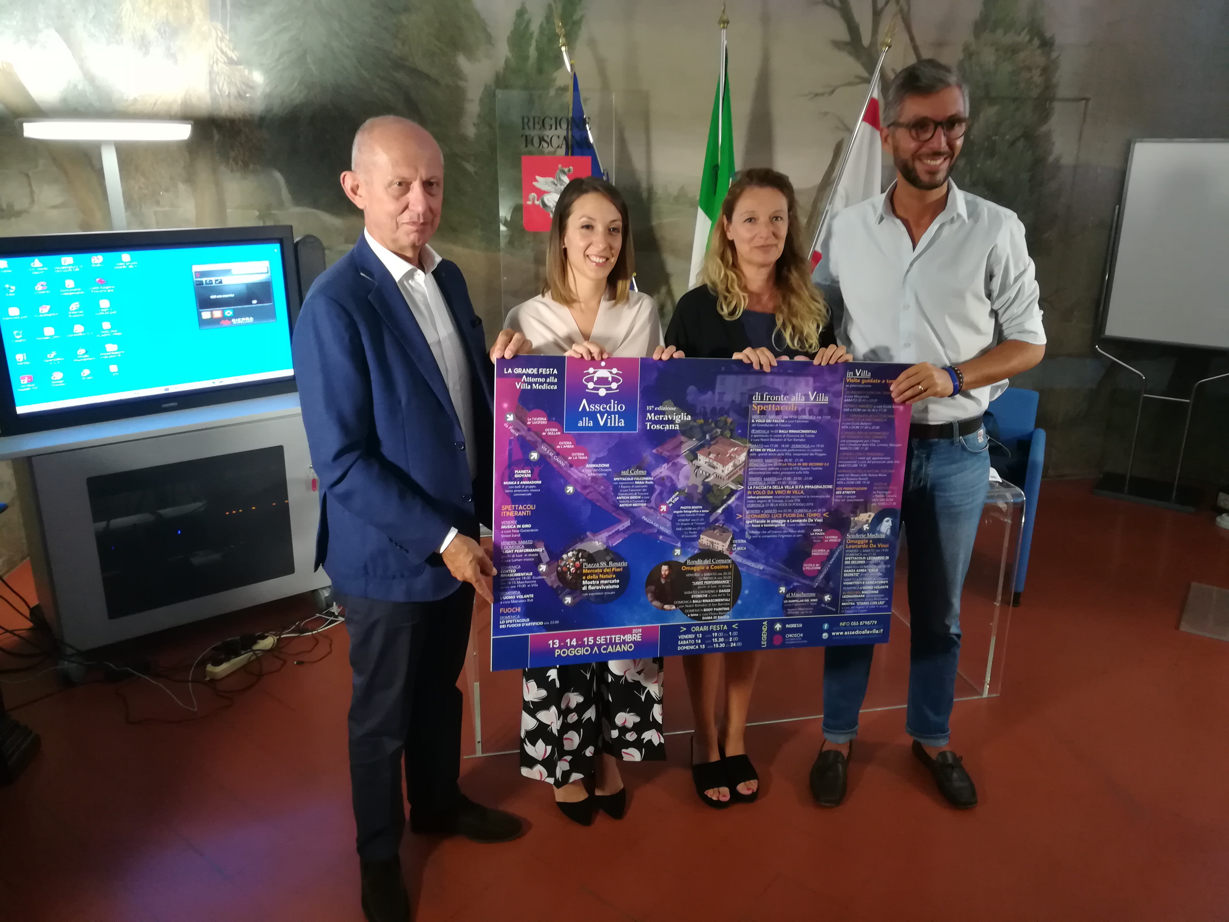 Assedio alla Villa di Poggio a Caiano, il 13,14 e 15 settembre la 35a edizione