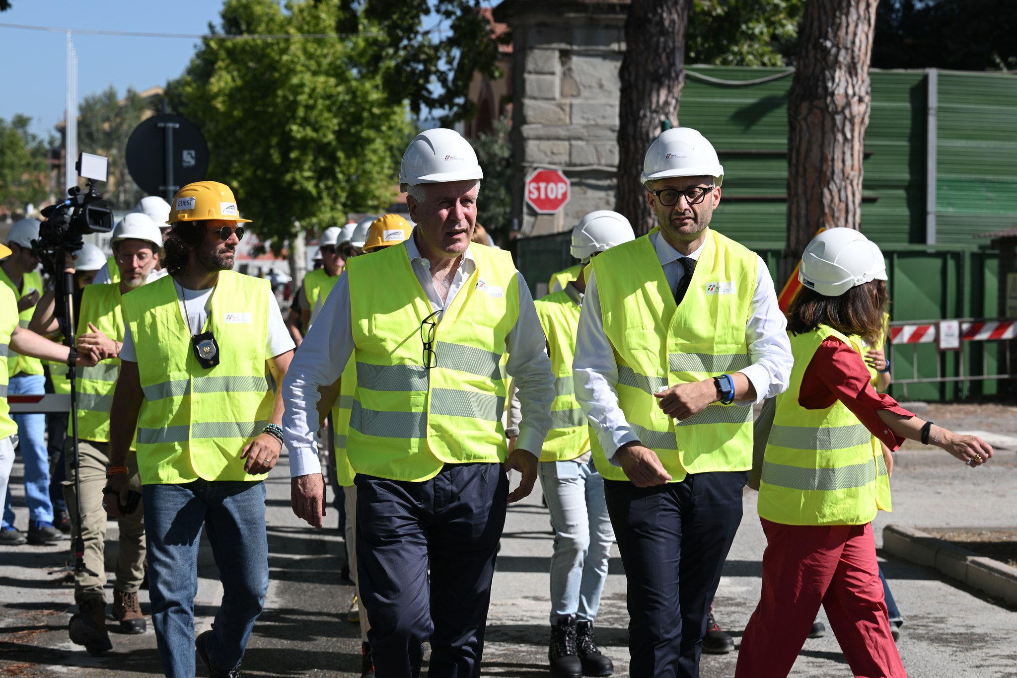 Visita al cantiere della stazione AV, Giani: “Superata la fase di scavo più critica”