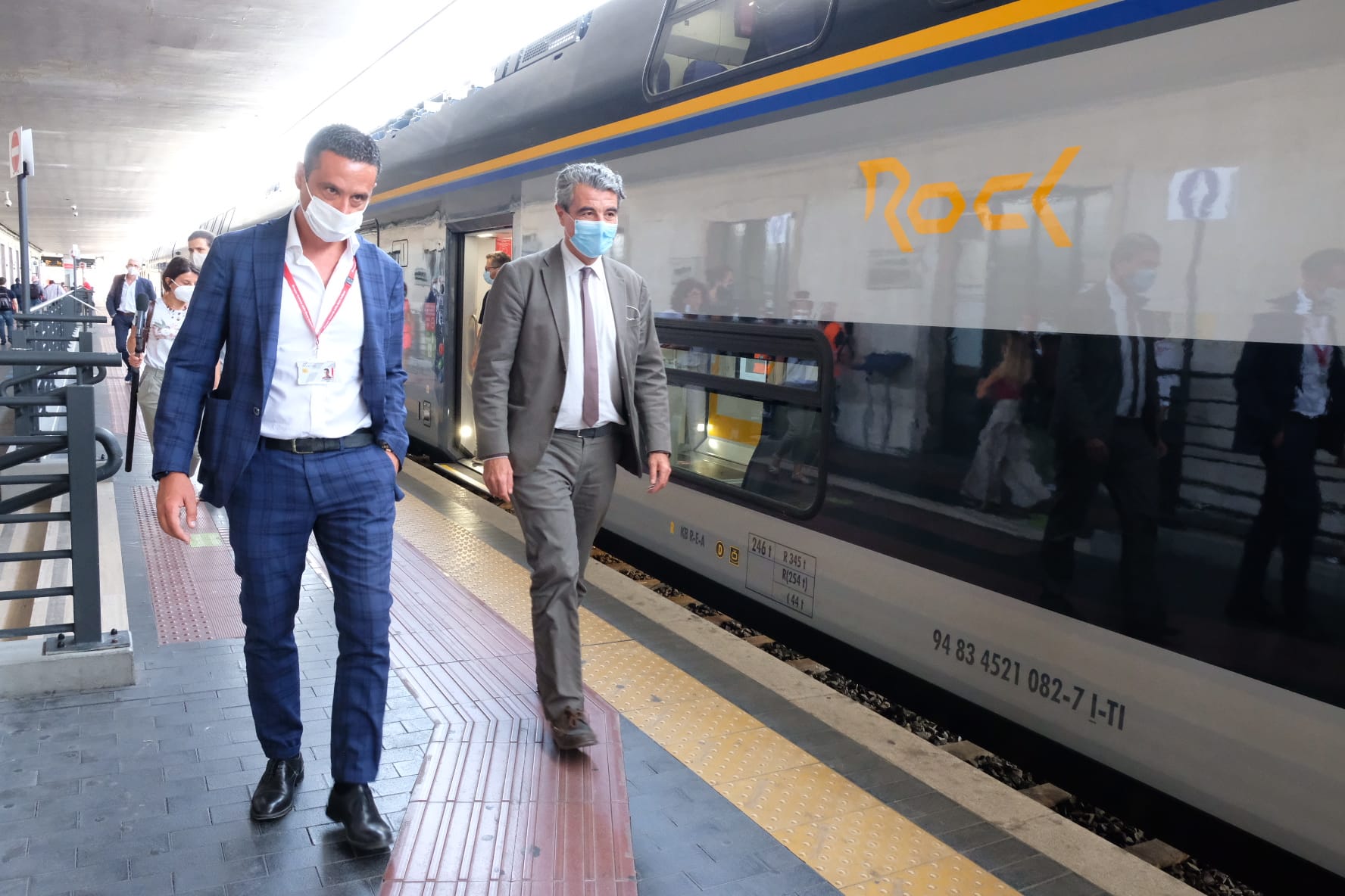 Rinnovo treni regionali, entra in servizio l'ottavo Rock