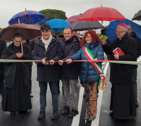 SR 436 “Francesca”, Baccelli a inaugurazione terzo lotto della variante Pazzera-Sp26 (Pt)