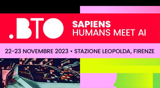 BTO 2023, il 22 novembre alle  9.30 inaugurazione alla Stazione Leopolda di Firenze