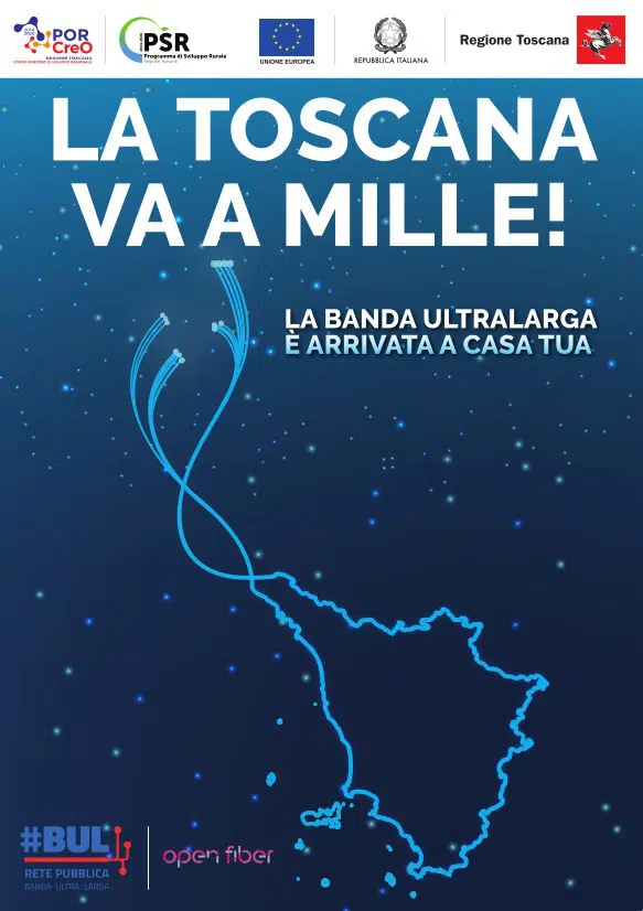 La Banda ultra larga arriva a Fucecchio