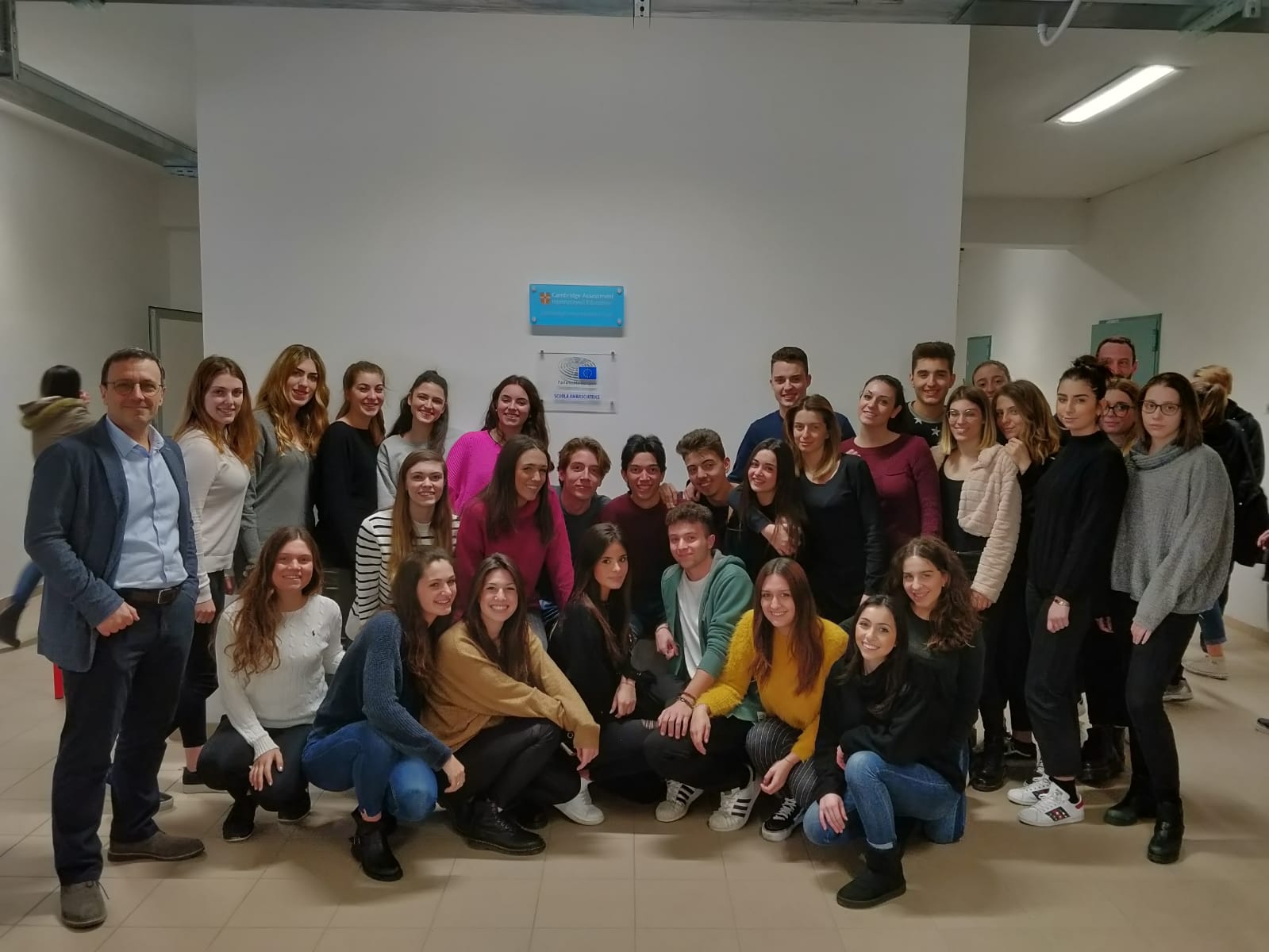 Studenti del Gobetti-Volta a Strasburgo eurodeputati per un giorno, il saluto dell'assessore Grieco