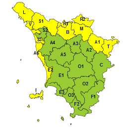 Maltempo, codice giallo per vento, mareggiate e neve fino al 25 dicembre