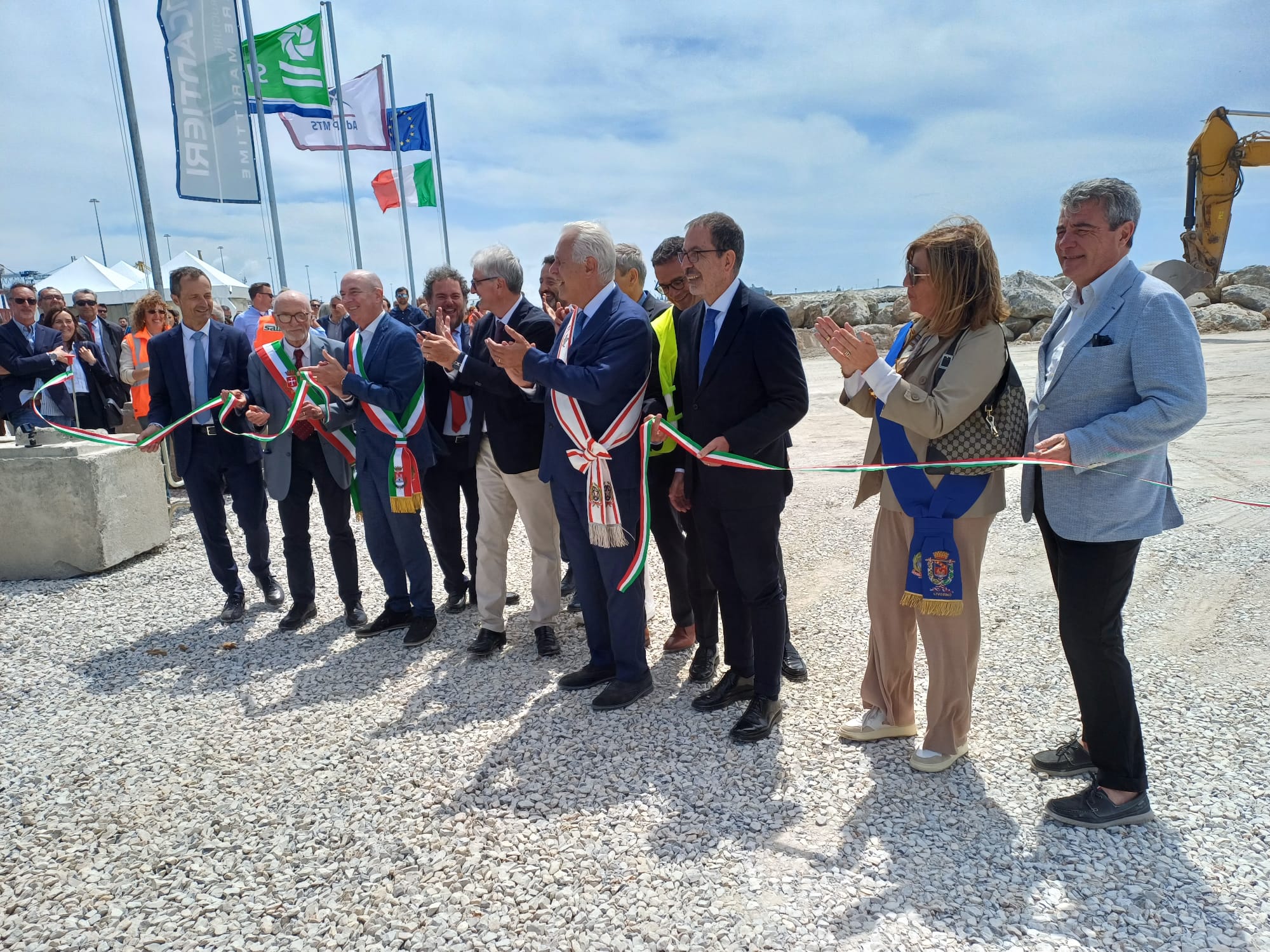 Darsena Europa, Giani e Baccelli: “Opera fondamentale per lo sviluppo di Livorno e Toscana”