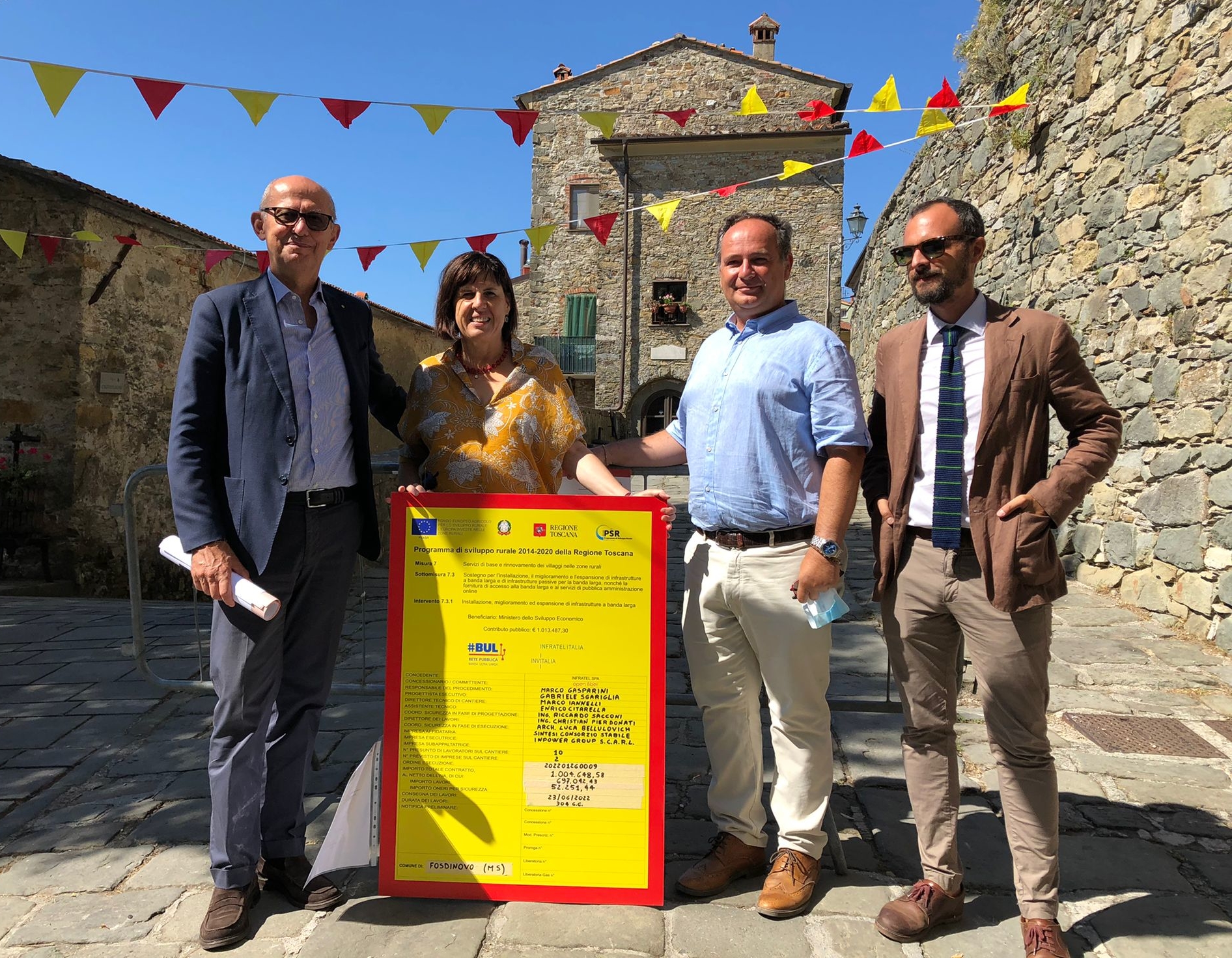 Immagine La fibra ottica e l’alta velocità di connessione arrivano a Fosdinovo