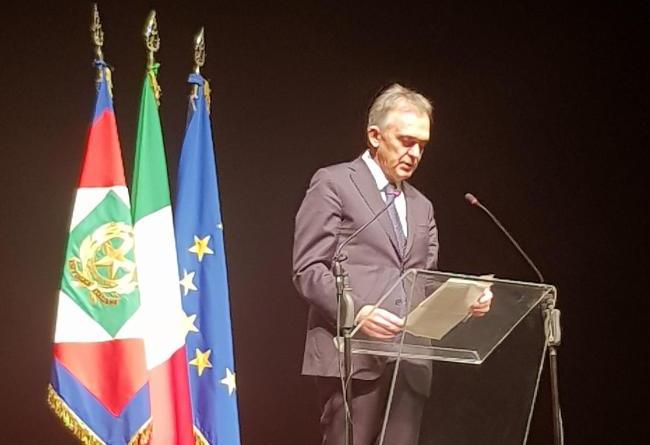 Rossi a Pontedera ricorda Gronchi e il suo impegno per il lavoro, la democrazia, la Costituzione