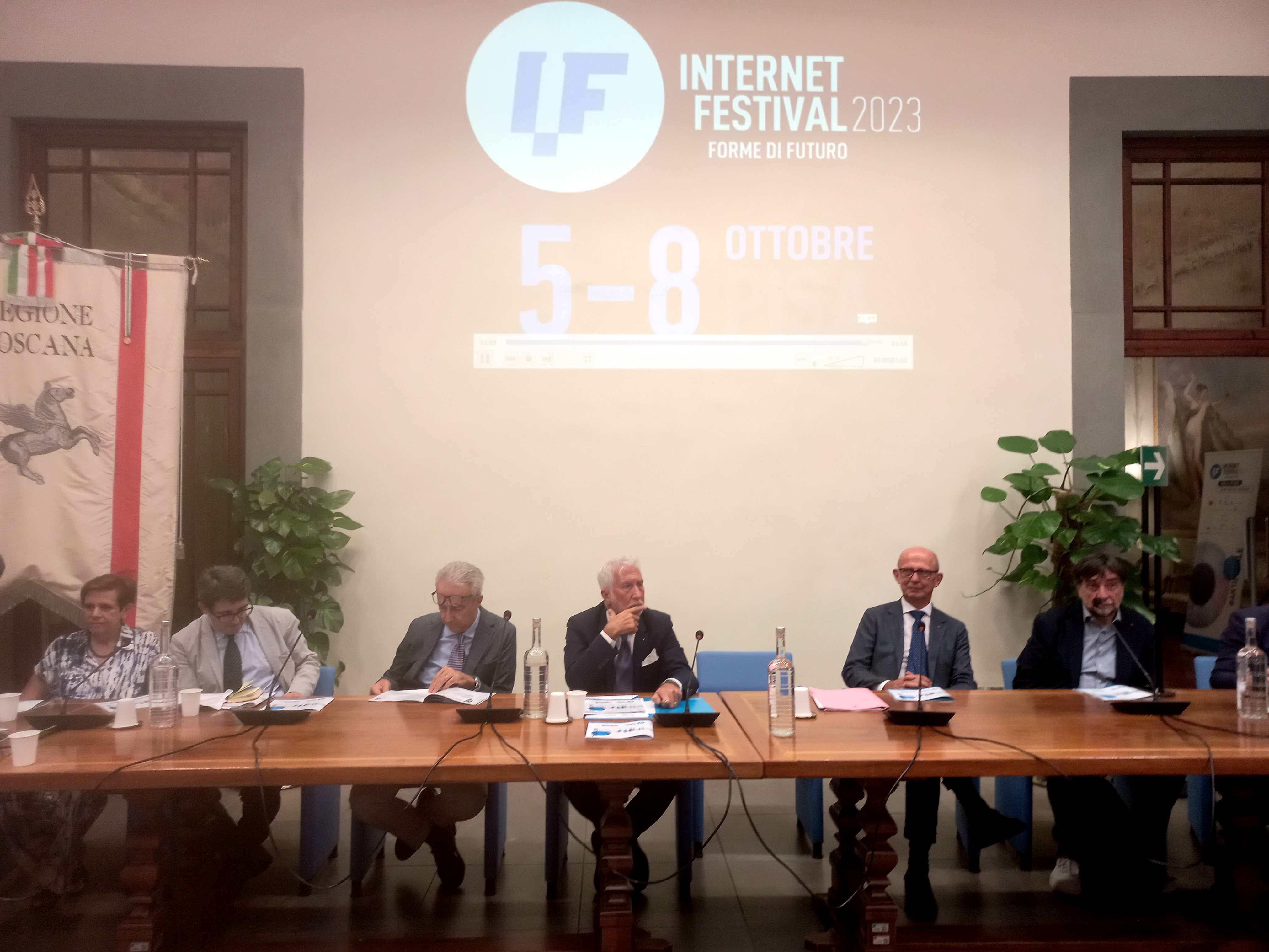 La Regione protagonista all’Internet Festival di Pisa