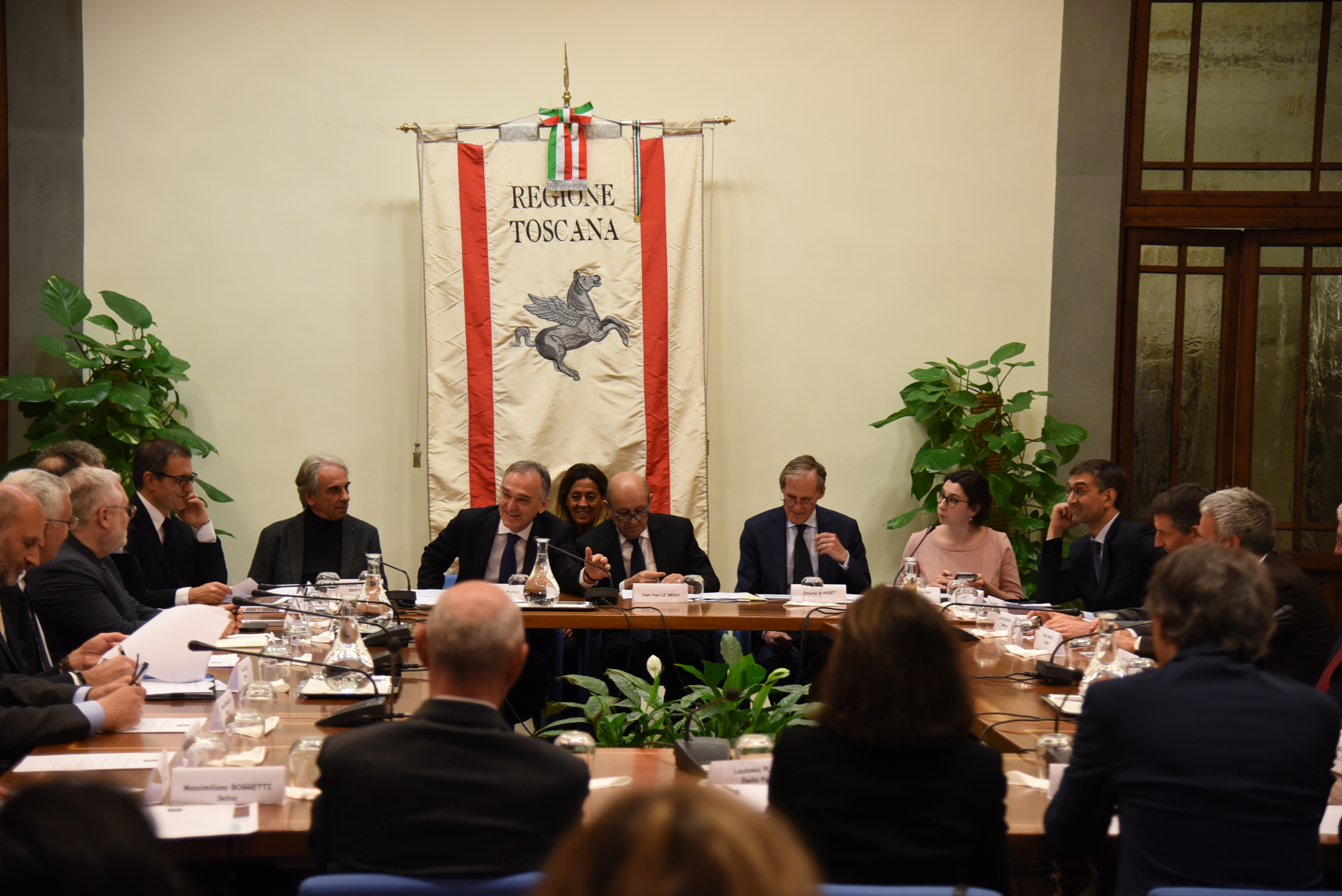Toscana e Francia sempre più vicine, successo del bilaterale fra presidente della Regione e ministro degli esteri francese