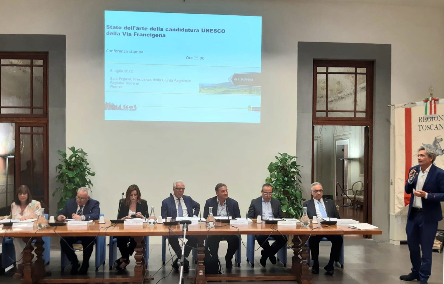 Francigena patrimonio Unesco: la Toscana nominata capofila