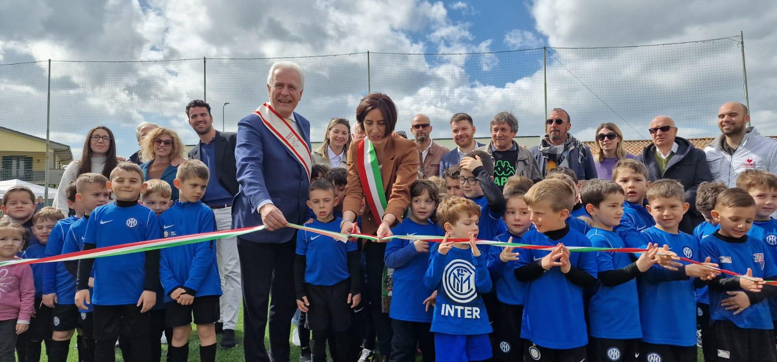 Sport, inaugurati nuovi campi e spogliatoi ad Altopascio (Lu)