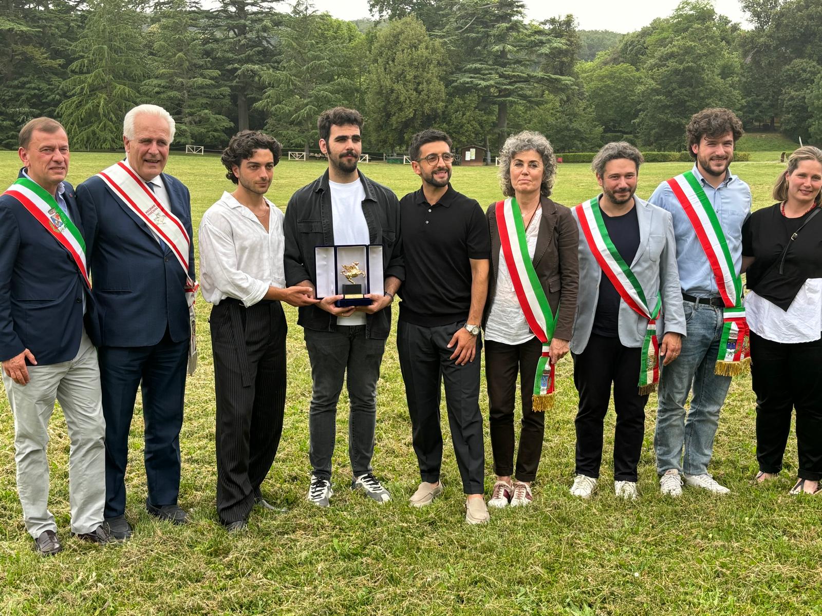 Pegaso della Toscana a Il Volo, Giani: “Ambasciatori della Toscana nel mondo”