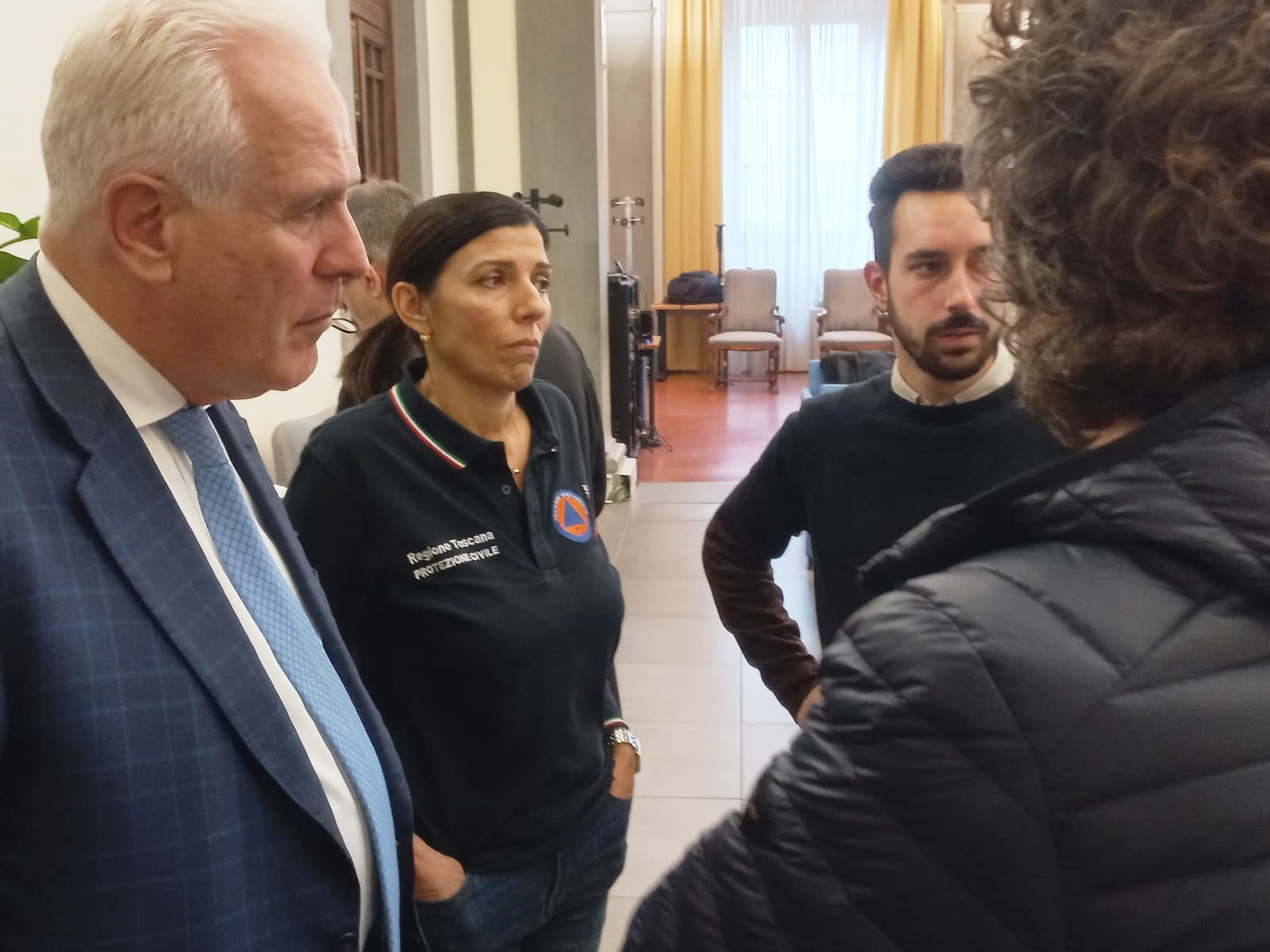 Alluvione, Giani e Monni: