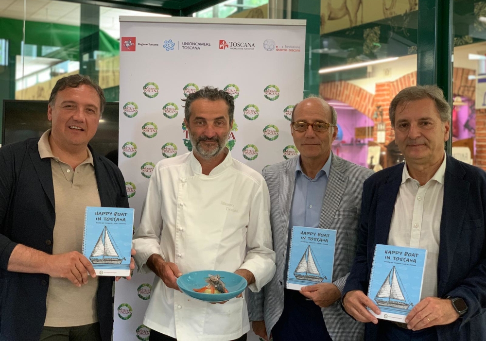 Al MeQ di Follonica presentato ‘Happy Boat in Toscana’, ricette per chi viaggia in barca