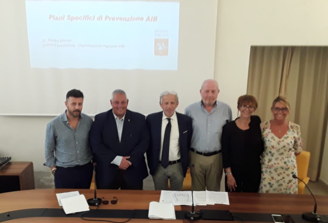Presentato il piano di prevenzione antincendi boschivi per le pinete del grossetano