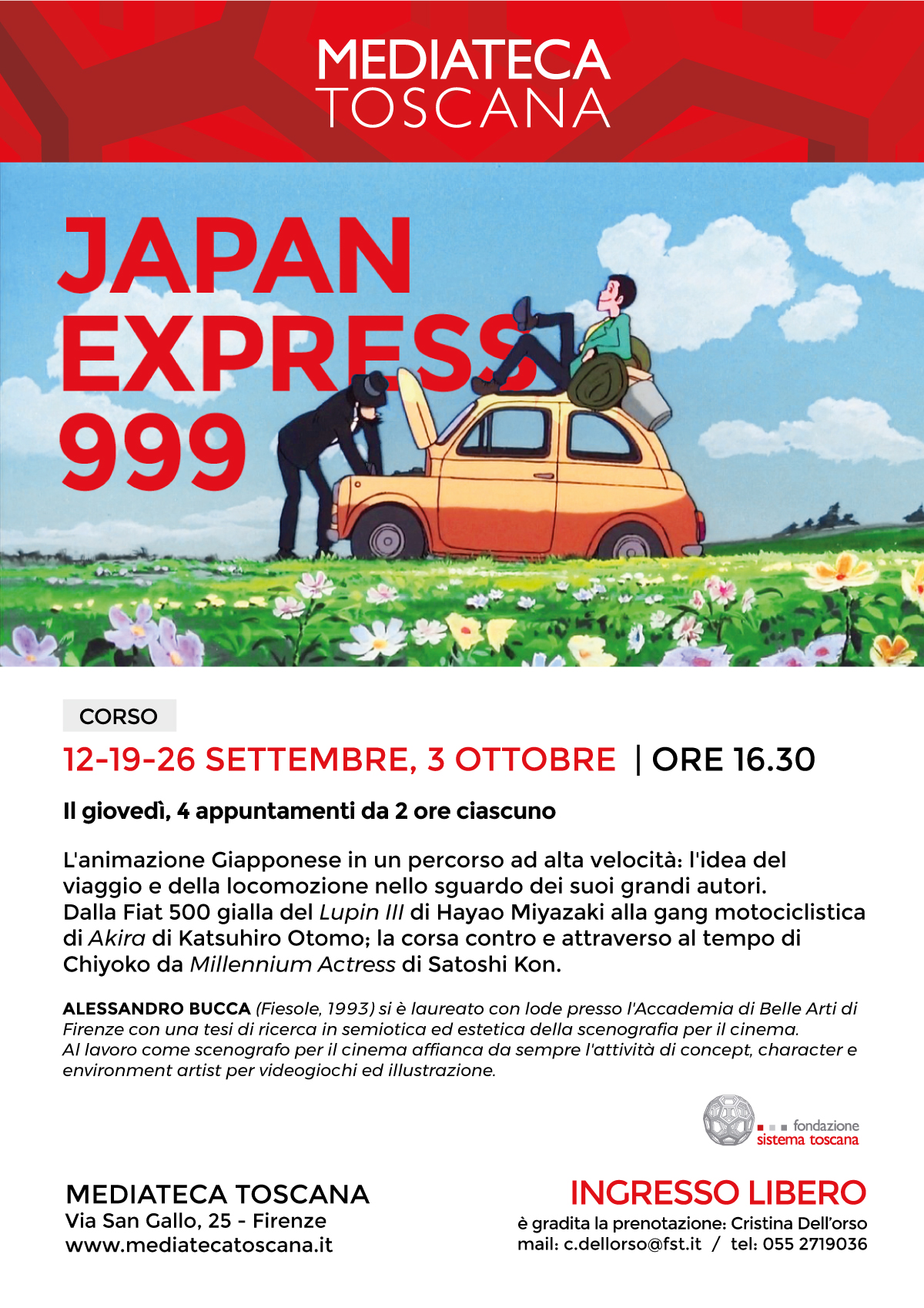 Japan Express 999, alla Mediateca corso sull'animazione giapponese