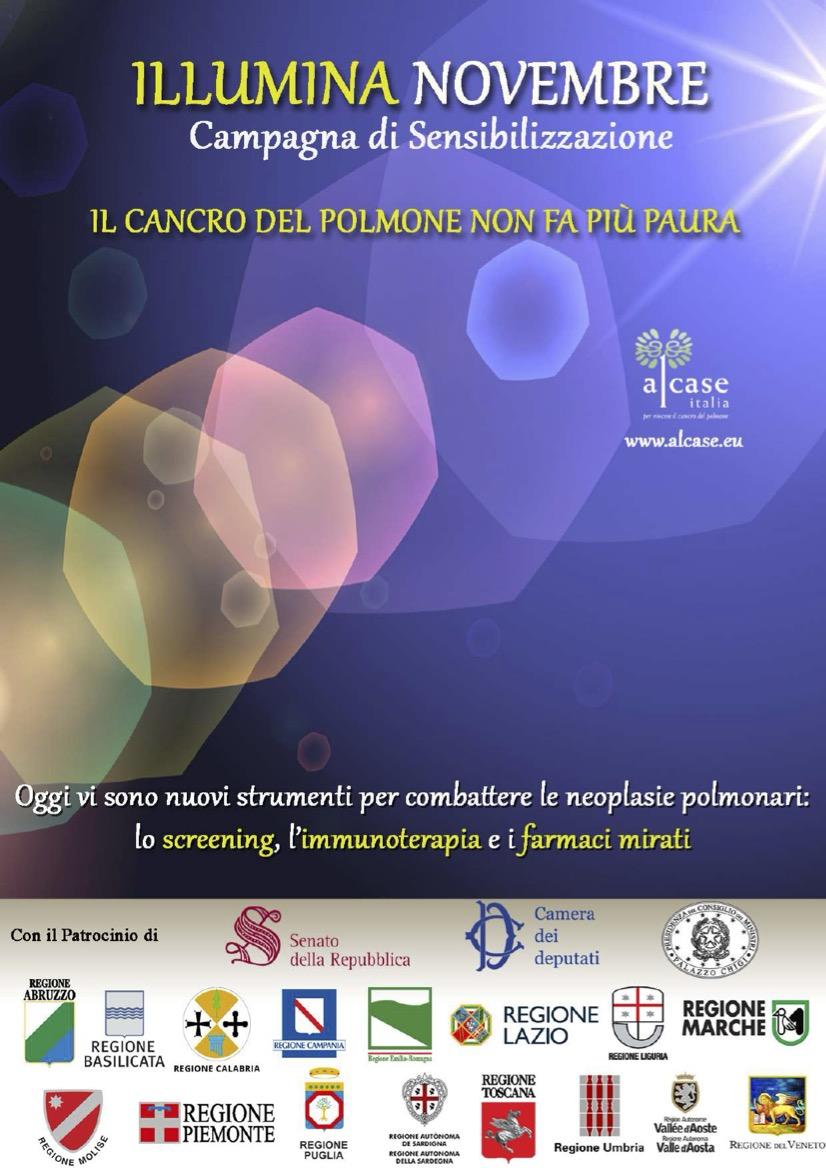 Palazzo Strozzi Sacrati si illumina di bianco contro il cancro al polmone  