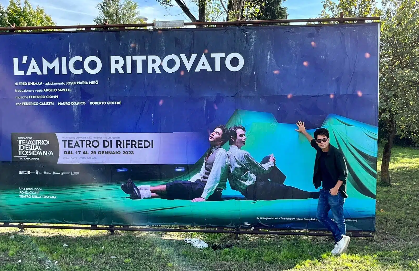 Memoria, in scena per le scuole ‘L’amico ritrovato’. Giani: “Messaggio per i giovani”